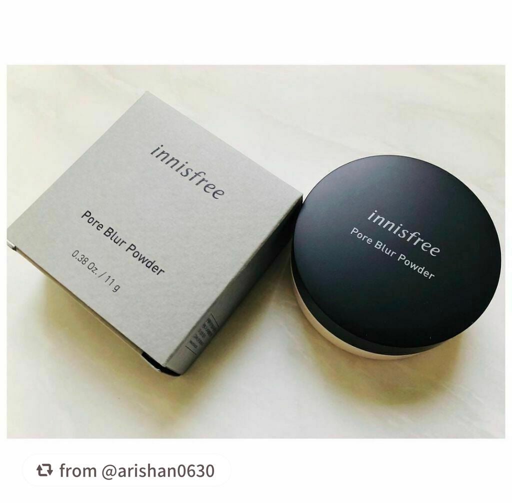 ポアブラー パウダー/innisfree/ルースパウダーを使ったクチコミ(1枚目)