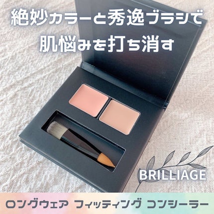 ロングウェア フィッティング コンシーラー/ブリリアージュ/パレットコンシーラーを使ったクチコミ(1枚目)