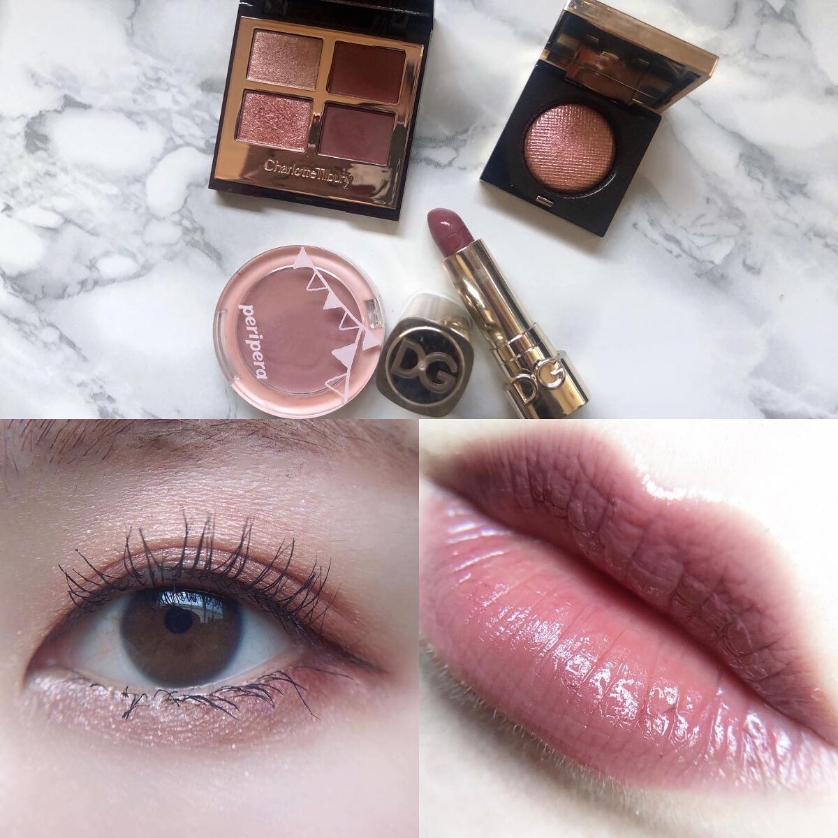 あゆみ on LIPS 「・\#todaysmake/・アイシャドウ☑@charlott..」(1枚目)