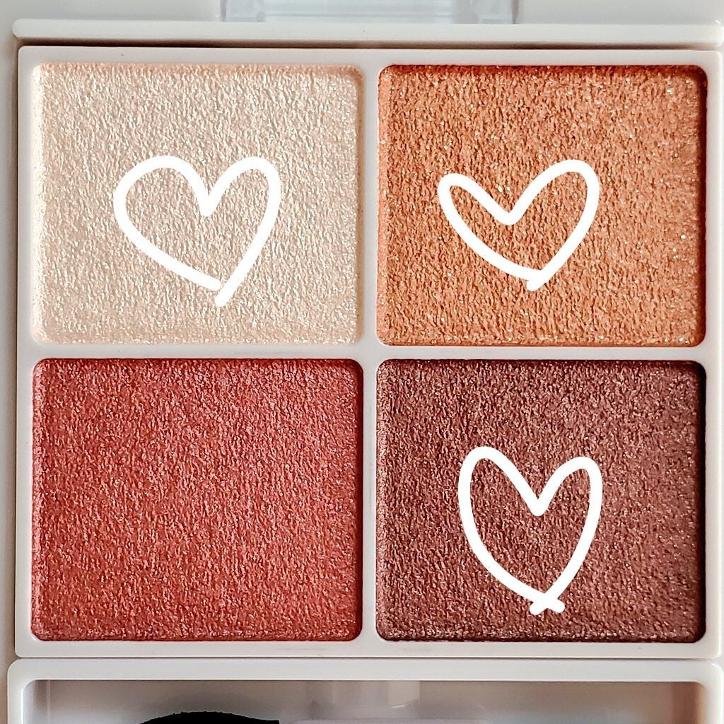 シャイニーシャドウ N/excel/単色アイシャドウを使ったクチコミ(3枚目)