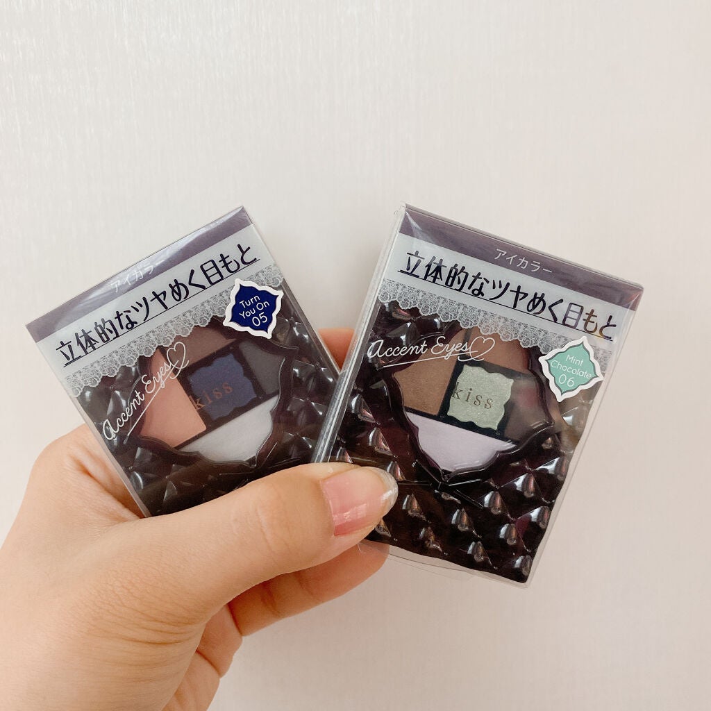 アクセントアイズ/KiSS/アイシャドウパレットを使ったクチコミ(3枚目)