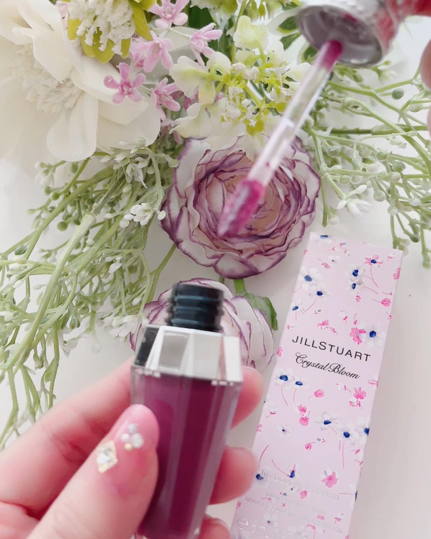 ジルスチュアート　クリスタルブルーム　リップブーケ セラム/JILL STUART/リッププランパーを使ったクチコミ（3枚目）