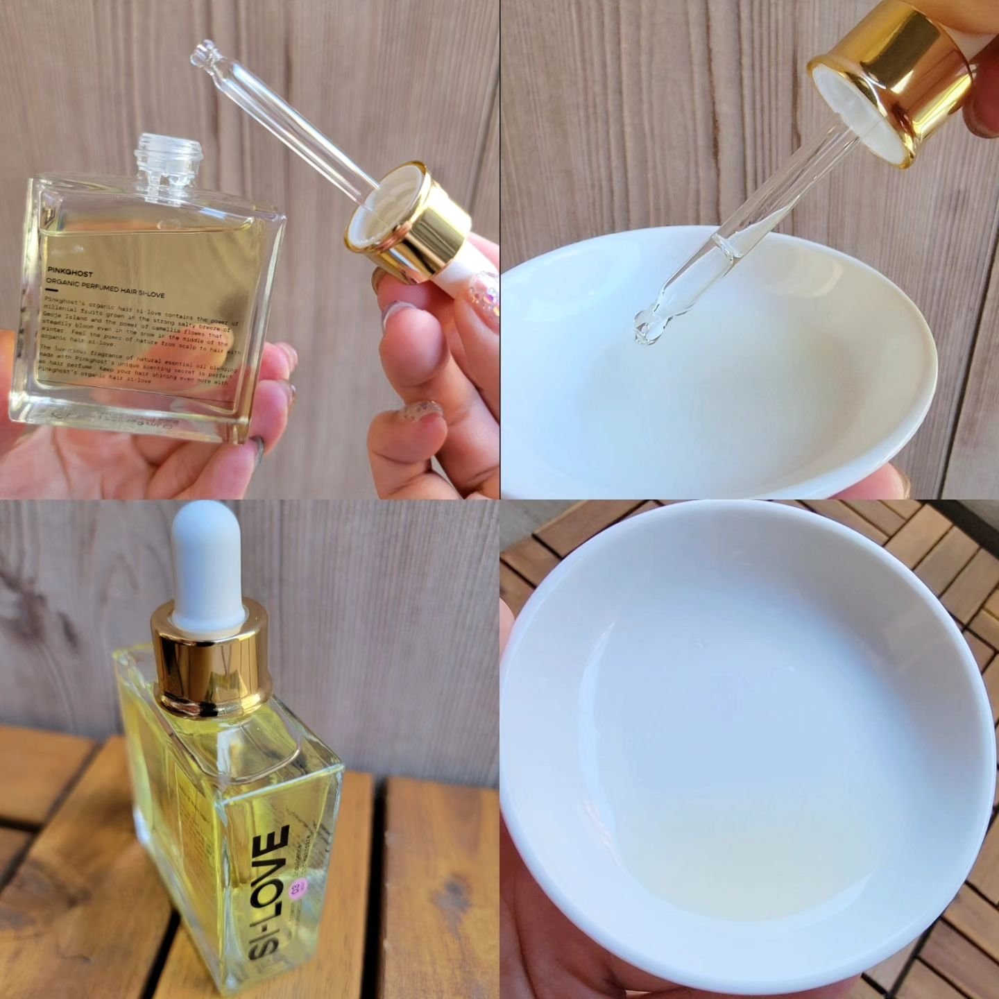 オーガニックヘアシロップ/PINKGHOST/ヘアオイルを使ったクチコミ（2枚目）