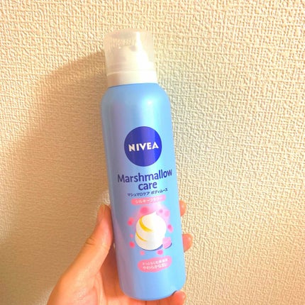 マシュマロケア ボディムース シルキーフラワー/ニベア/ボディローションを使ったクチコミ(1枚目)