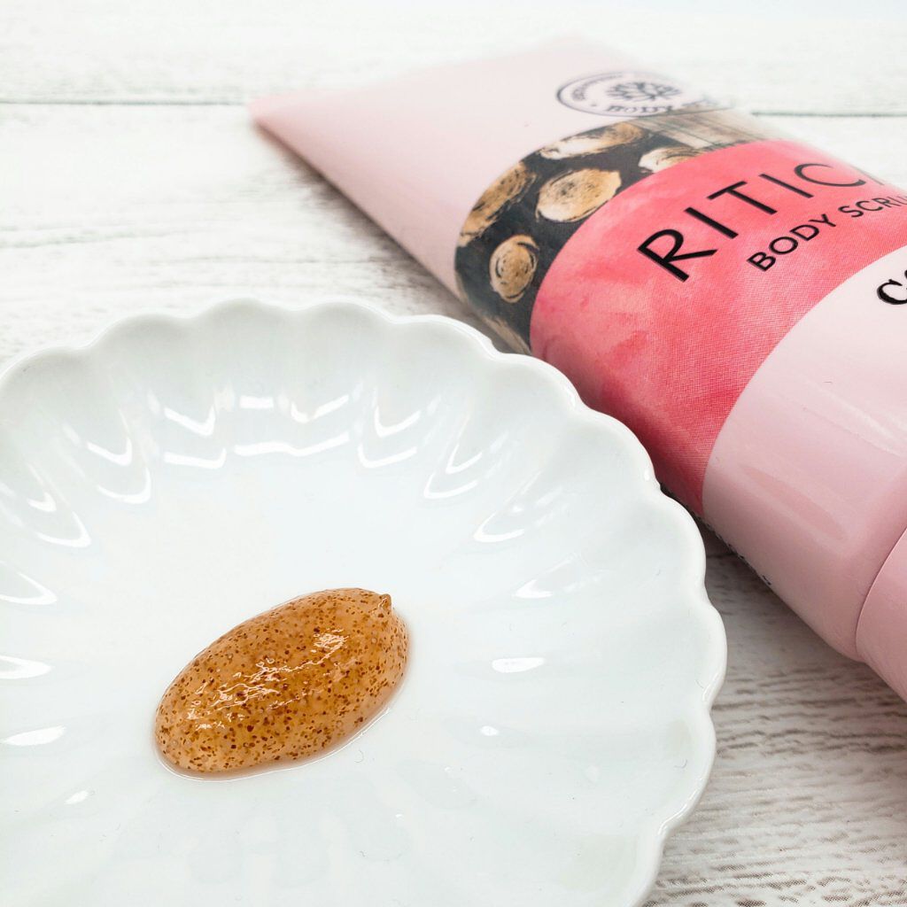 RITICA ボディフィットスクラブ コーラル/ロゼット/ボディスクラブを使ったクチコミ(2枚目)