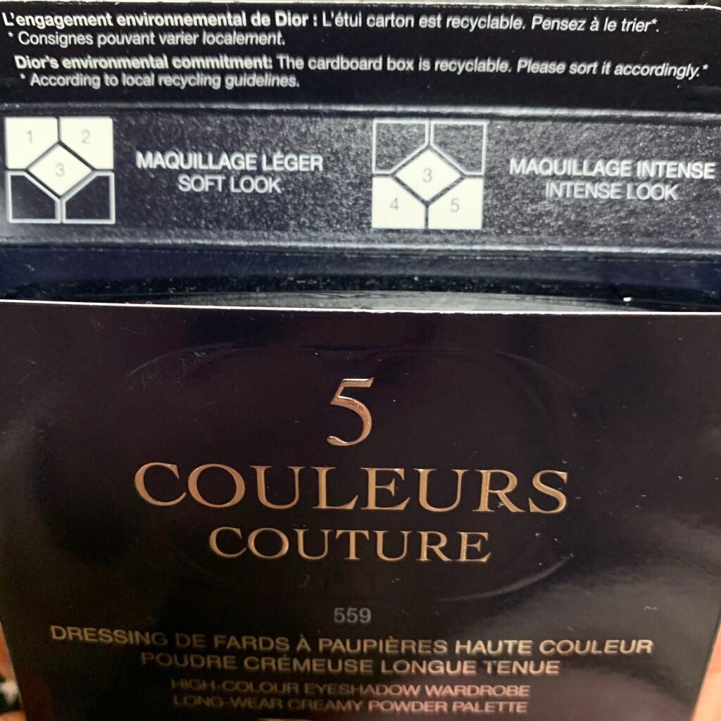 【旧】サンク クルール クチュール/Dior/アイシャドウパレットを使ったクチコミ(4枚目)