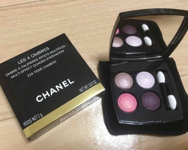 レ キャトル オンブル 228 ティセ カンボン/CHANEL/アイシャドウパレットを使ったクチコミ（2枚目）