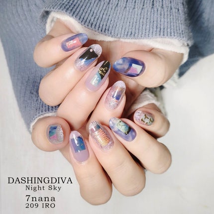 GLAZE グレーズ 半硬化タイプジェルネイルシール/DASHINGDIVA MAGICPRESS/ネイルシールを使ったクチコミ(1枚目)