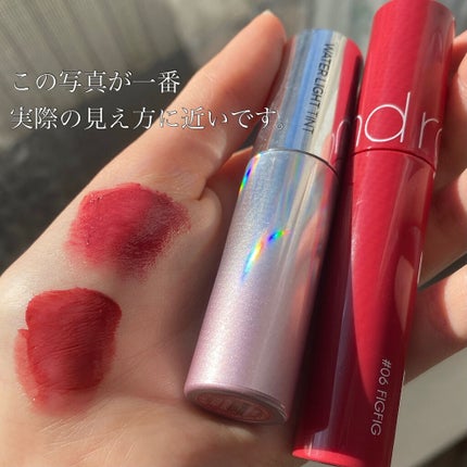 アピュー ウォーターライト ティント/A’pieu/リップティントを使ったクチコミ(4枚目)