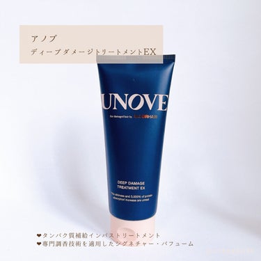 アノブ ディープダメージトリートメントEX /UNOVE/ヘアトリートメントを使ったクチコミ（2枚目）