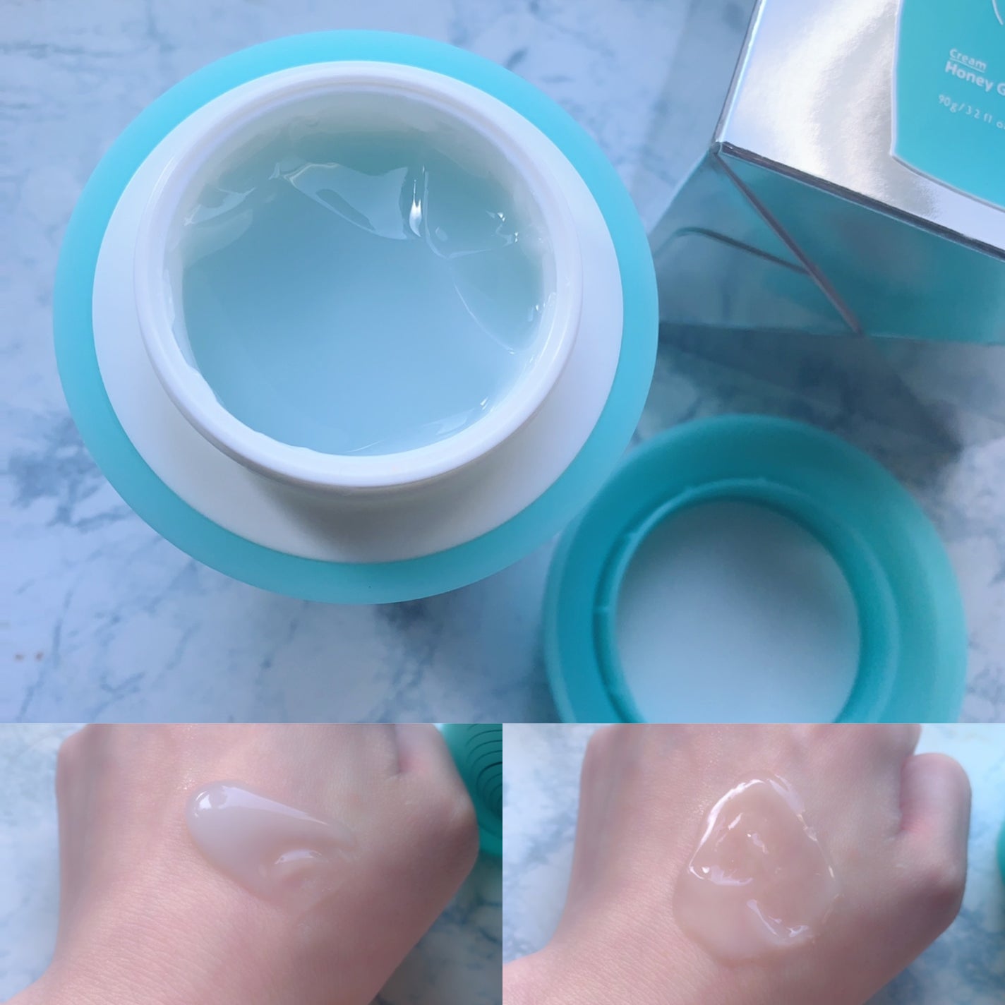 ハルハルワンダー HGBクリーム/haruharu wonder/オールインワン化粧品を使ったクチコミ(2枚目)