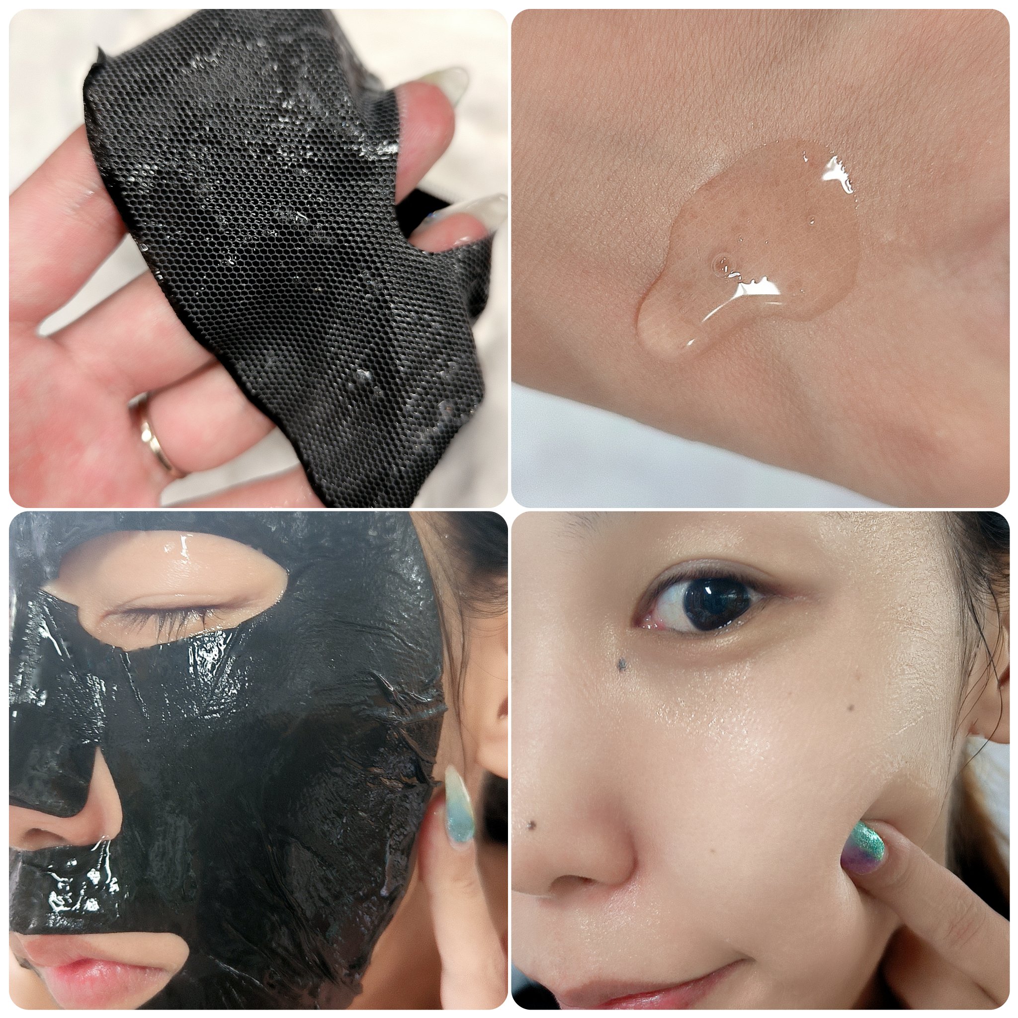 ミルクシスルブライトニングスパブラックマスク/RAWQUEST/シートマスク・パックを使ったクチコミ（2枚目）