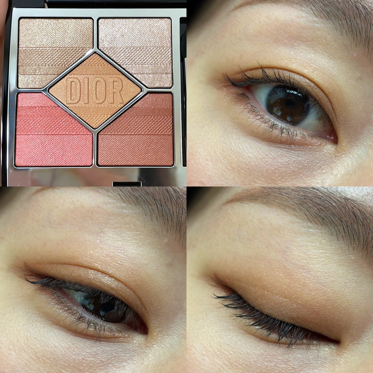 【旧】ディオールショウ サンク クルール(プラン ドゥ パリ コレクション限定品)/Dior/アイシャドウを使ったクチコミ(4枚目)