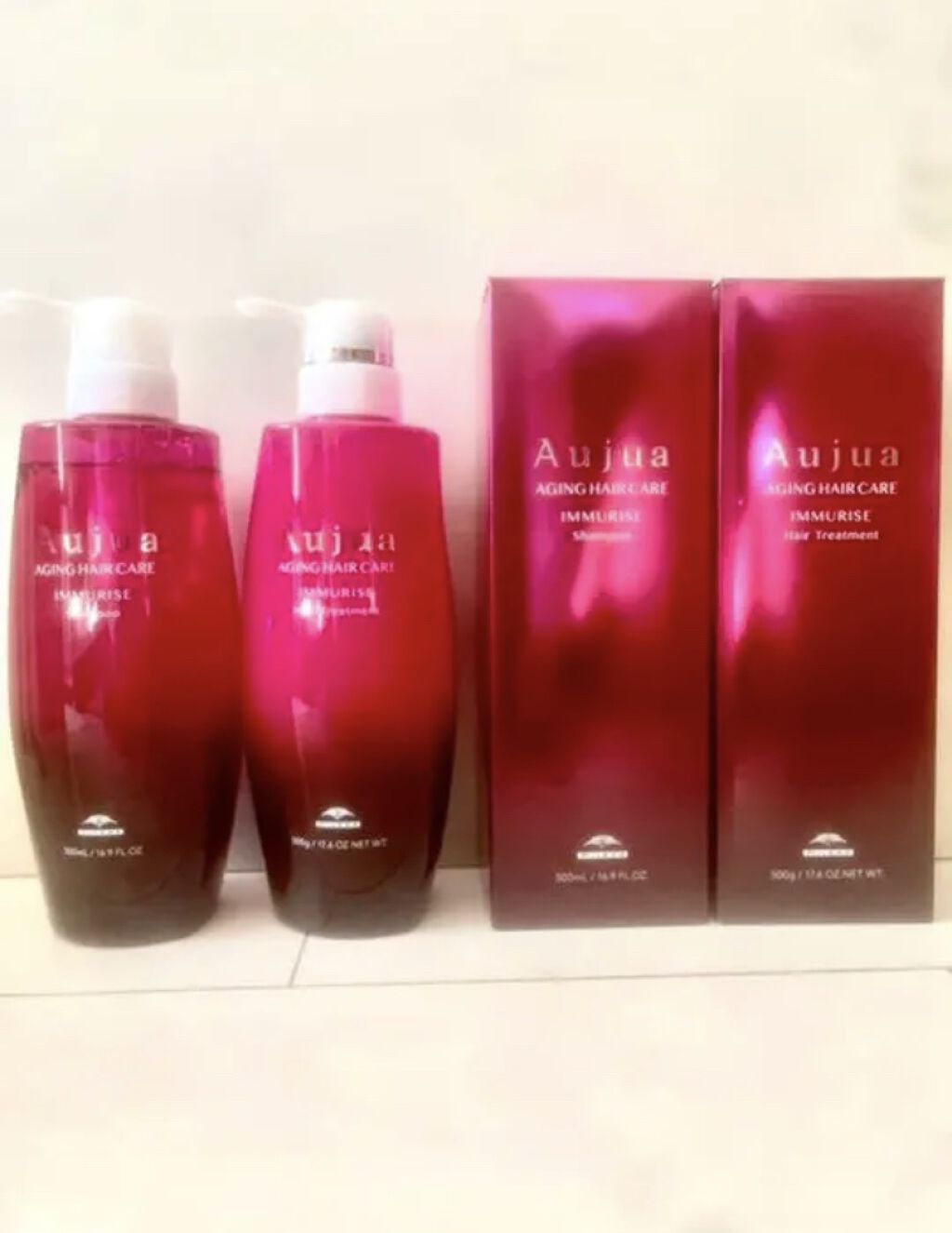 イミュライズ シャンプー/ヘアトリートメント/オージュア/サロンシャンプーを使ったクチコミ（2枚目）