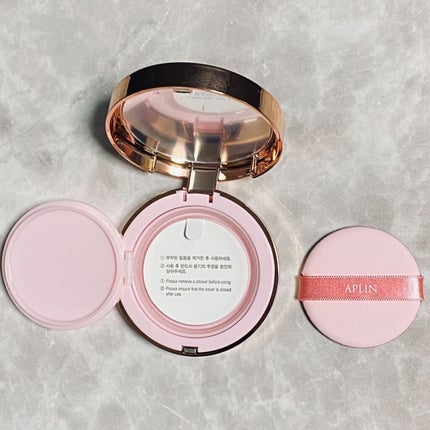 ピンクティーツリーカバークッション/APLIN/クッションファンデーションを使ったクチコミ(8枚目)