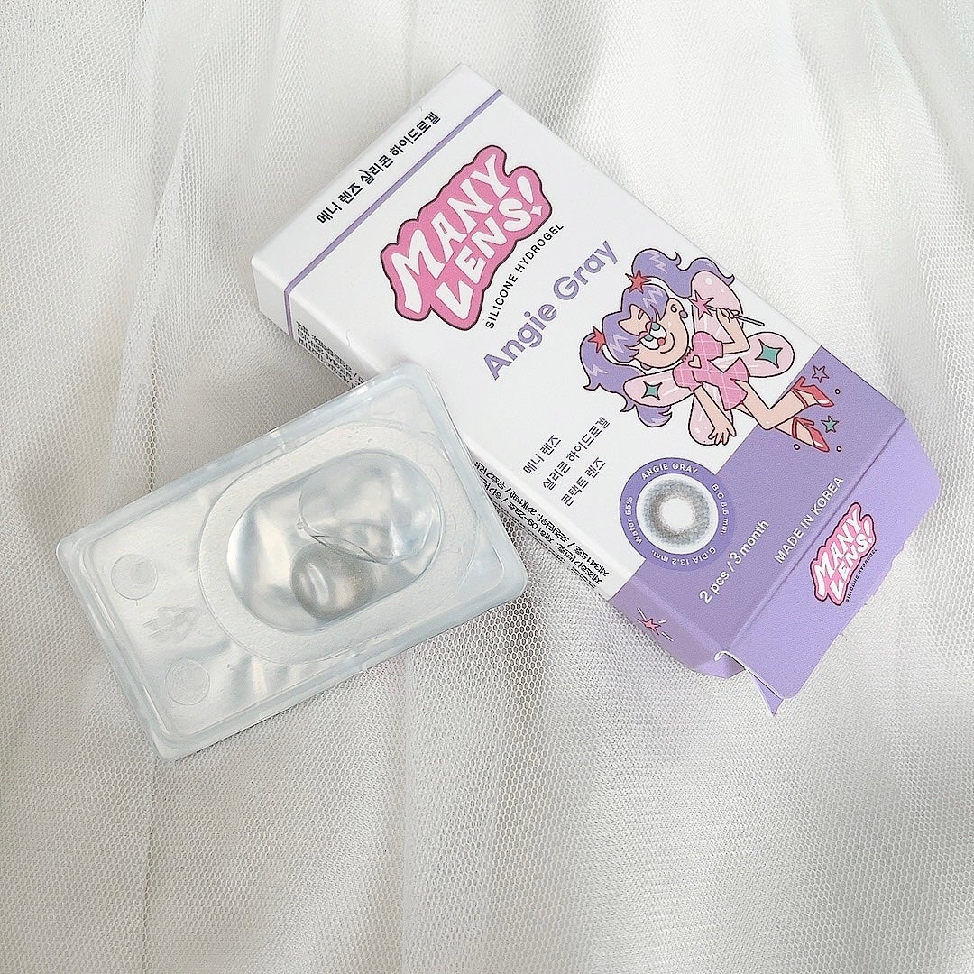 Angie Gray/MANY LENS/カラーコンタクトレンズを使ったクチコミ(3枚目)