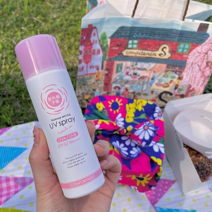 紫外線予報 メイクを守るUVスプレーM/紫外線予報/日焼け止めミスト・スプレーを使ったクチコミ(2枚目)