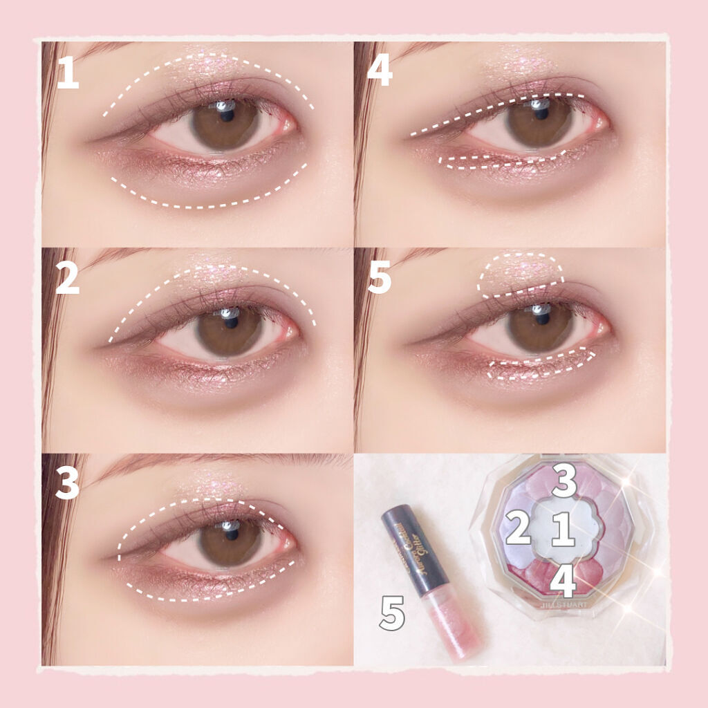 ジルスチュアート ブルームクチュール アイズ/JILL STUART/アイシャドウパレットを使ったクチコミ（3枚目）