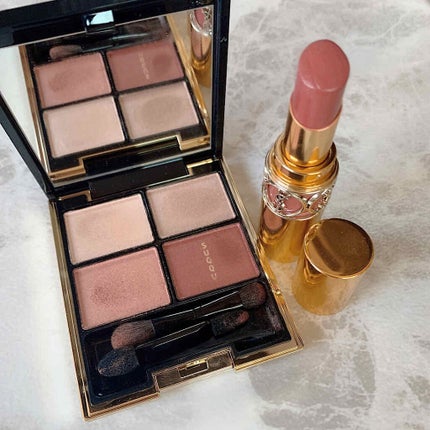 ルージュ ヴォリュプテ シャイン/YVES SAINT LAURENT BEAUTE/口紅を使ったクチコミ(2枚目)