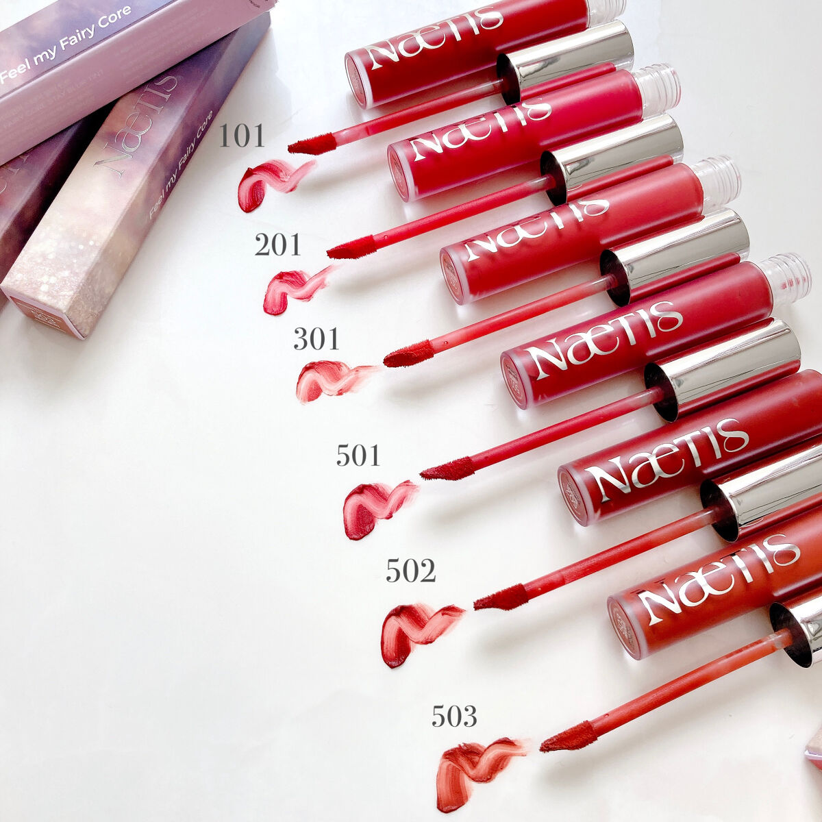 フェアリーコアステイブラーベルベットティント/NaeTIS/リップティントを使ったクチコミ（3枚目）