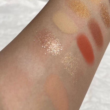 エクスプローラ12色 動物アイシャドウパレット 虎/PERFECT DIARY/アイシャドウパレットを使ったクチコミ(3枚目)