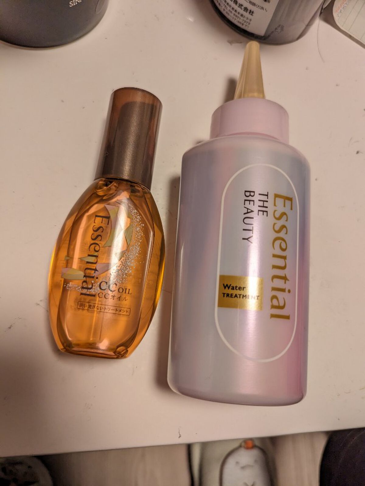 CCオイル 心ときめくホワイトブーケの香り（店舗＆数量限定）/エッセンシャル/ヘアオイルを使ったクチコミ（1枚目）