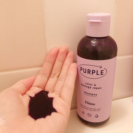 カラーシャンプー&トリートメント/ダイアン/市販シャンプーを使ったクチコミ(3枚目)