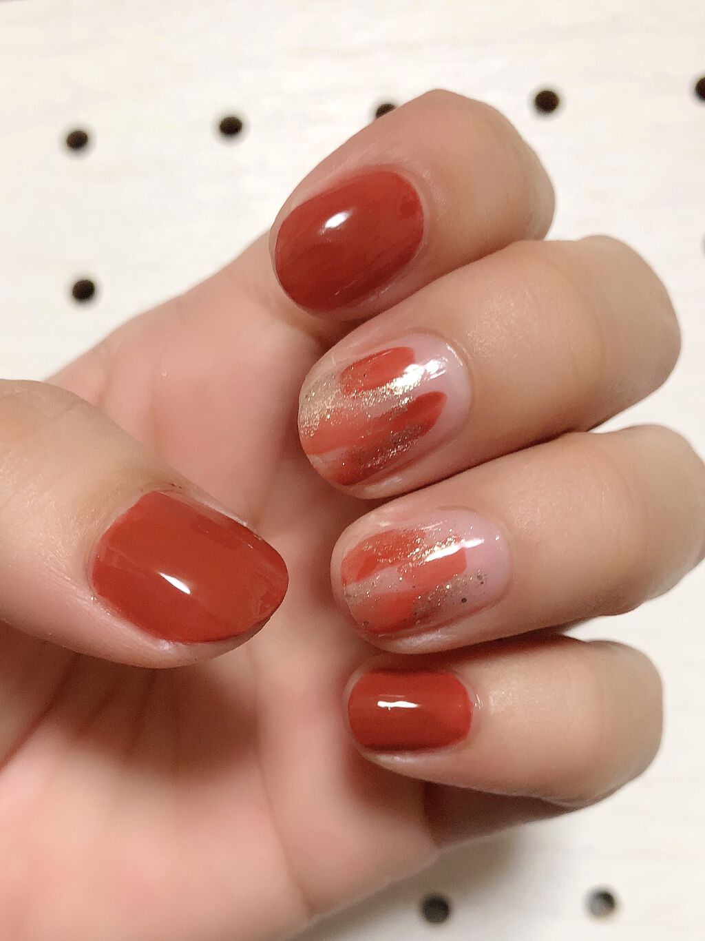 ジーニッシュ 15.シャンパン/ジーニッシュマニキュア/マニキュアを使ったクチコミ（3枚目）