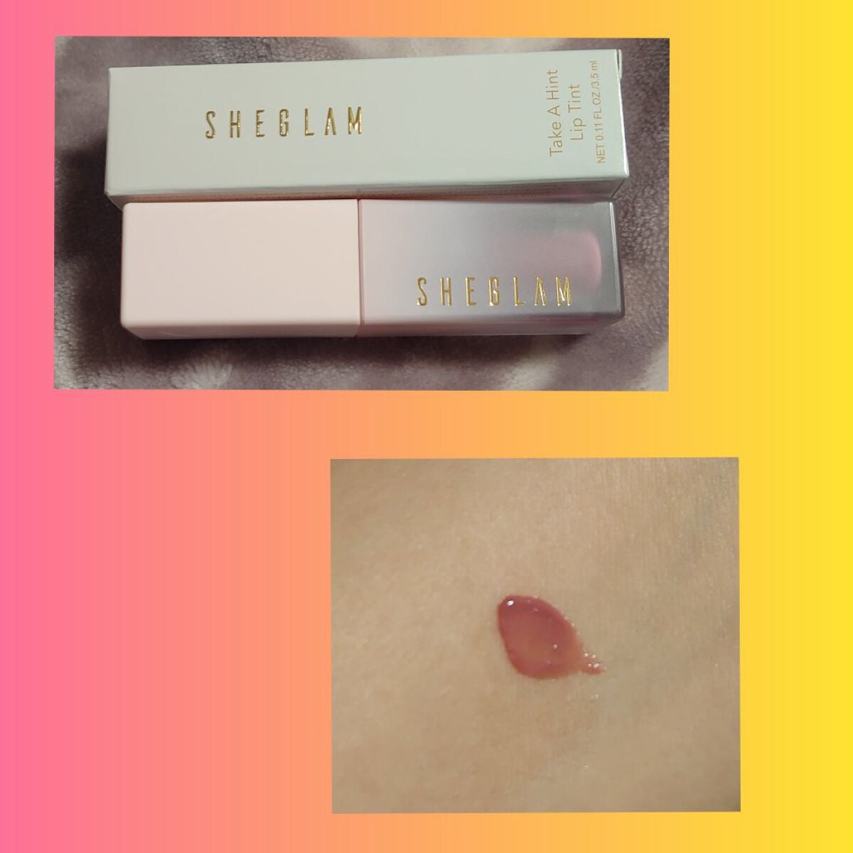 テイク ア ヒント リップティント/SHEGLAM/リップティントを使ったクチコミ(1枚目)
