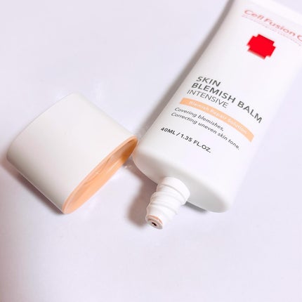 LENA on LIPS 「.▷CellFusionCスキンブレミッシュバームメイクしなが..」(4枚目)