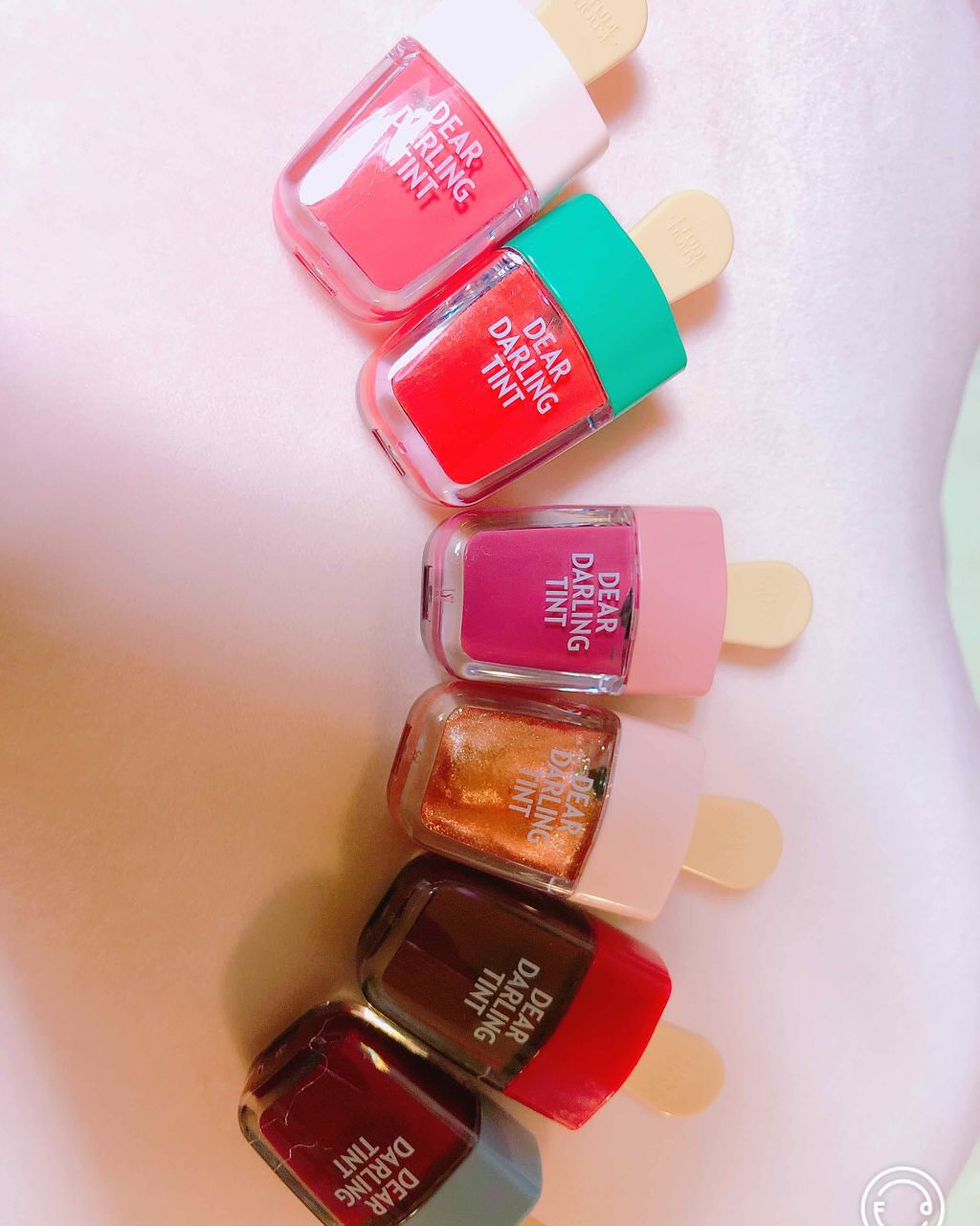 ディアダーリン ウォータージェルティント (アイスティント)/ETUDE/口紅を使ったクチコミ(1枚目)