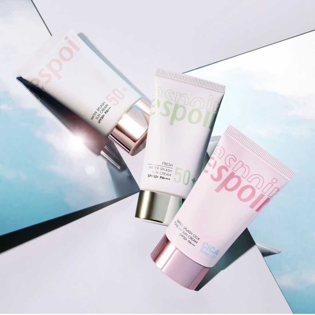 ウォータースプラッシュサンクリーム/espoir/日焼け止め・UVケアを使ったクチコミ（2枚目）