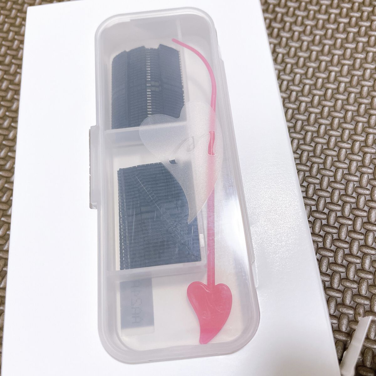 ブラックファイバー120 スーパーハードタイプ 120本入/メザイク/二重まぶた用アイテムを使ったクチコミ（2枚目）