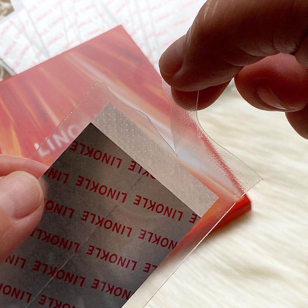 LINOKLEナノファイバーシート/さくらの森/美容液を使ったクチコミ（3枚目）