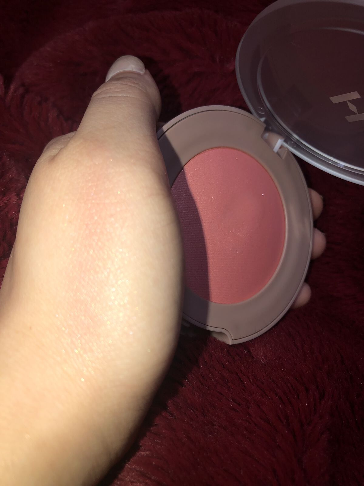 トゥルーディメンショングロウチーク/hince/パウダーチークを使ったクチコミ（3枚目）