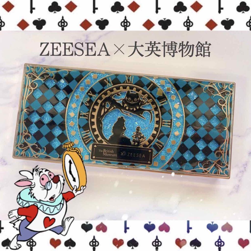アリスドリームランドシリーズ 12色アイシャドウパレット（ZEESEA×大英博物館）/ZEESEA/アイシャドウパレットを使ったクチコミ（1枚目）