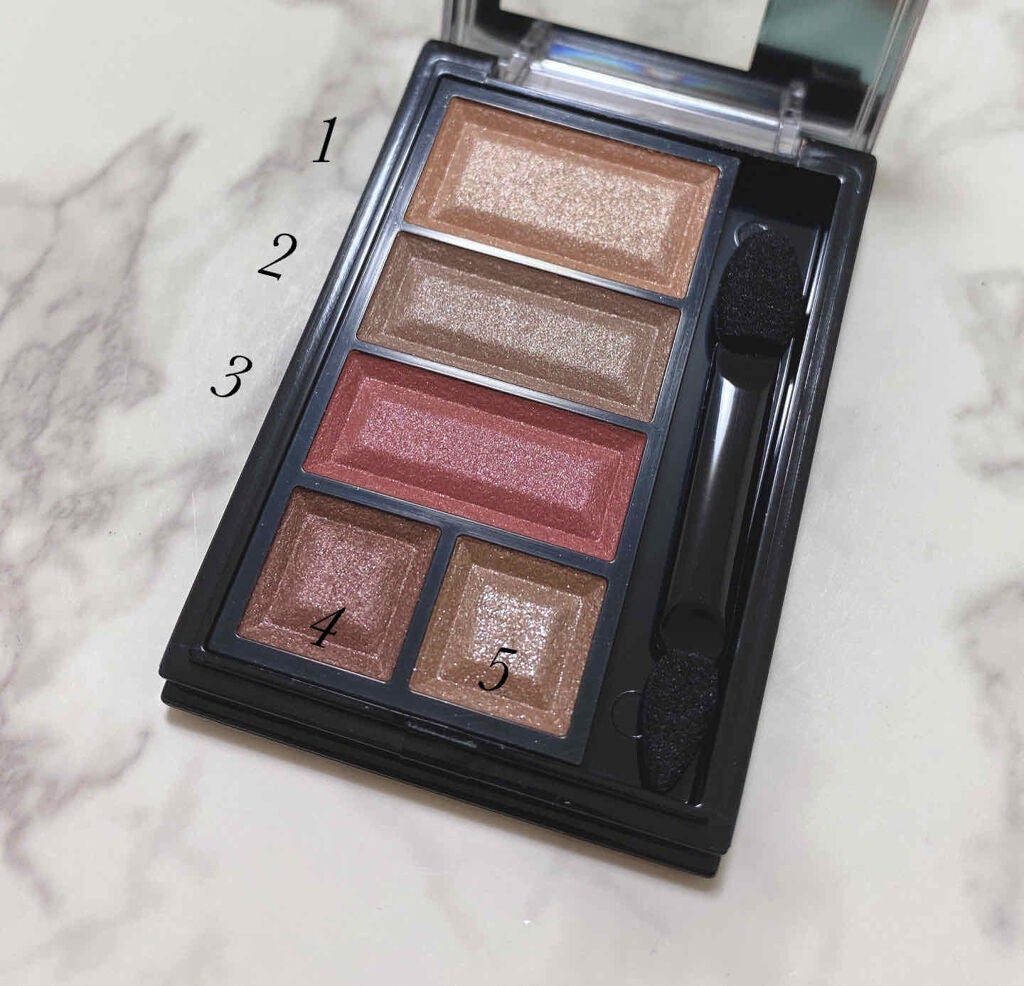 ショコラスウィート アイズ/リンメル ロンドン/アイシャドウパレットを使ったクチコミ(2枚目)