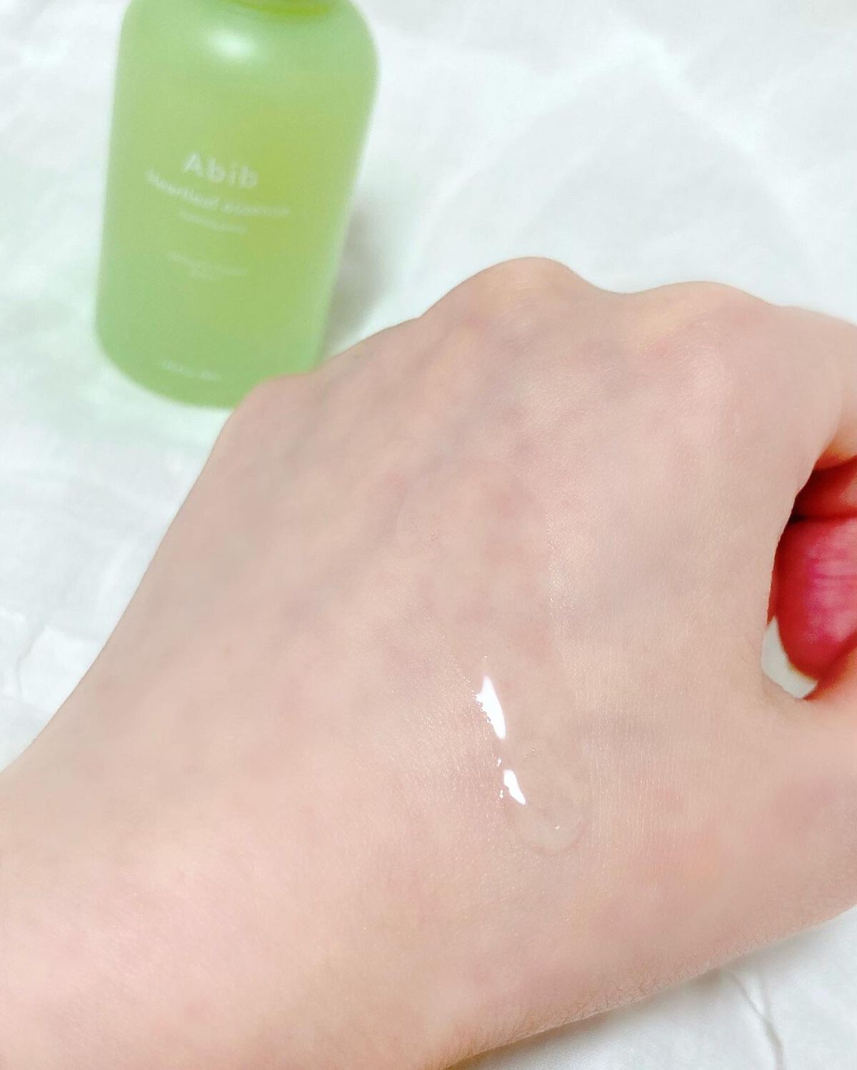 ドクダミ エッセンス カーミングポンプ/Abib /美容液を使ったクチコミ（3枚目）