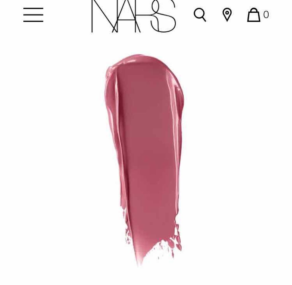 オーデイシャスリップスティック/NARS/口紅を使ったクチコミ（3枚目）