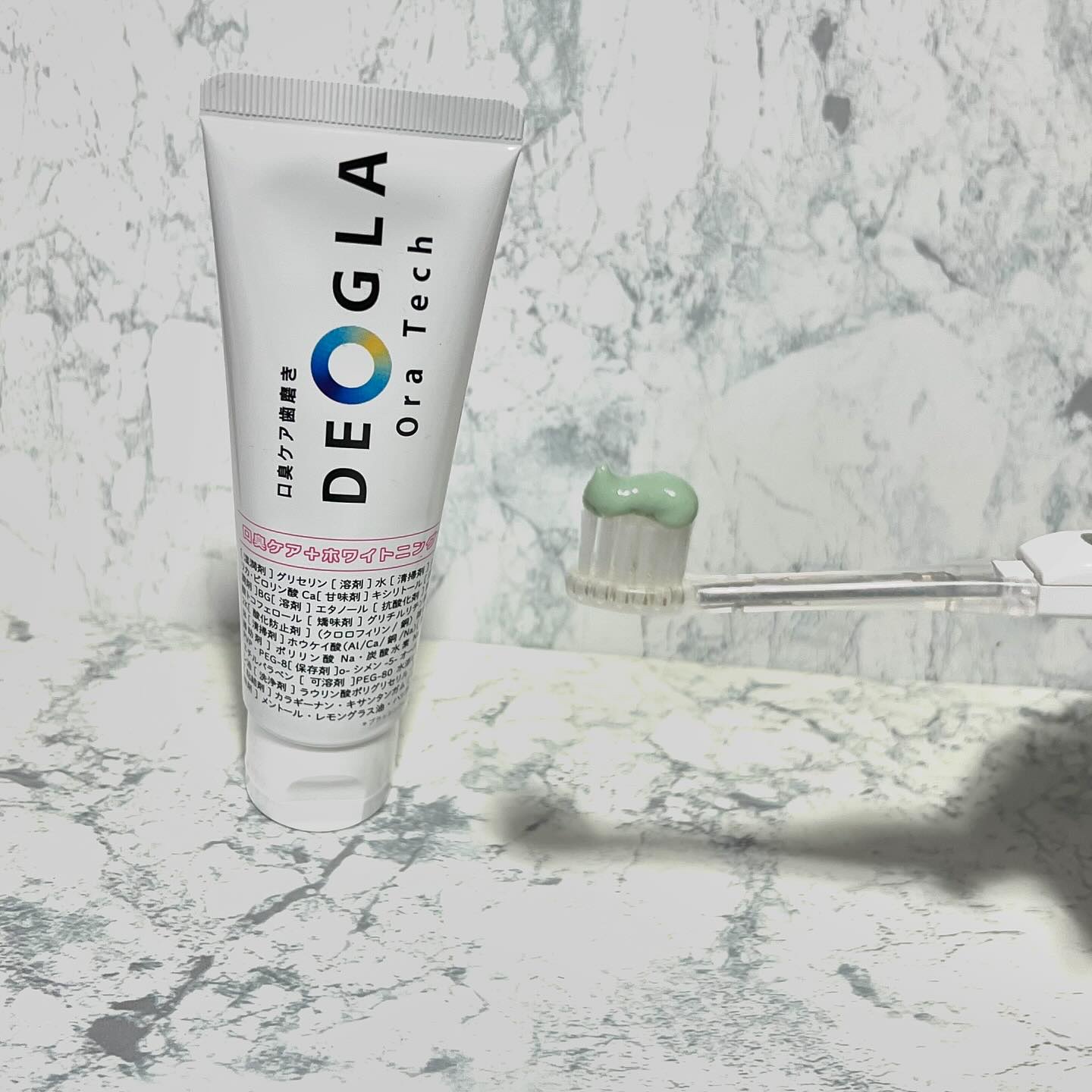 デオグラオーラテック ＋ホワイトニング/DEOGLA/歯磨き粉を使ったクチコミ（2枚目）