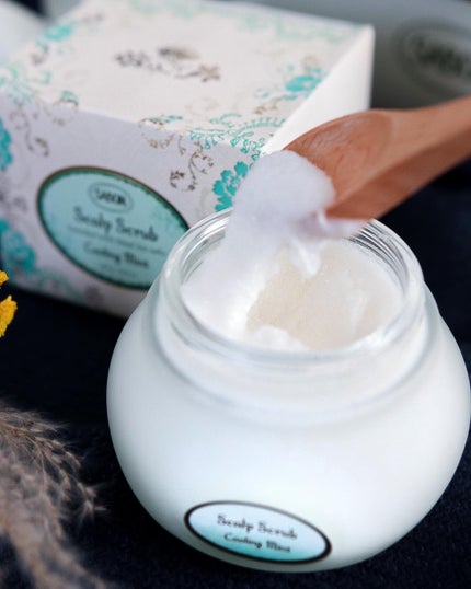 ヘッドスクラブ リフレッシング(ミント)/SABON/ヘッドスクラブを使ったクチコミ(6枚目)