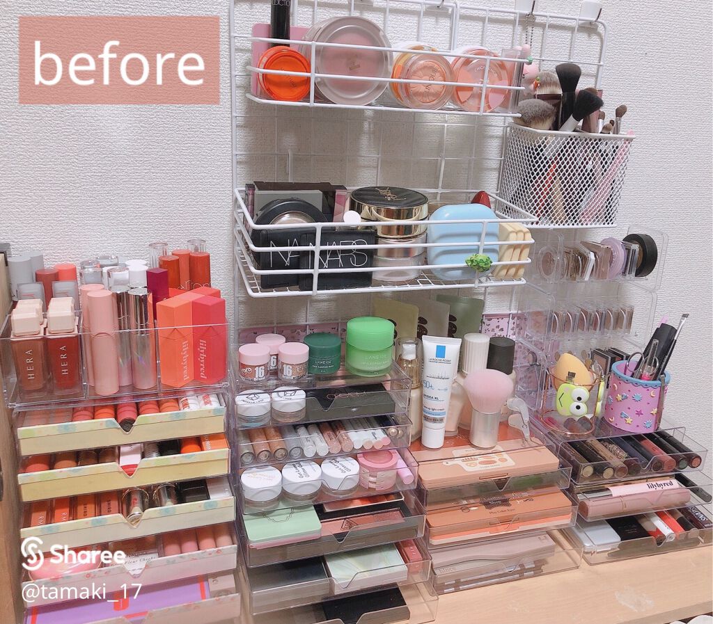 コスメ収納/DAISO/その他化粧小物を使ったクチコミ(6枚目)