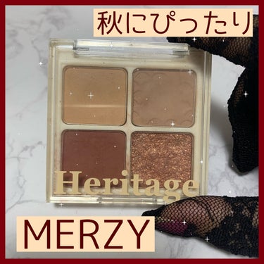 ザ ヘリテージ シャドウパレット/MERZY/アイシャドウパレットを使ったクチコミ（1枚目）