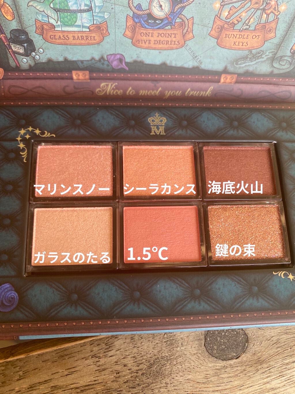 ナイストゥミーチュートランク/MAJOLICA MAJORCA/アイシャドウパレットを使ったクチコミ(2枚目)