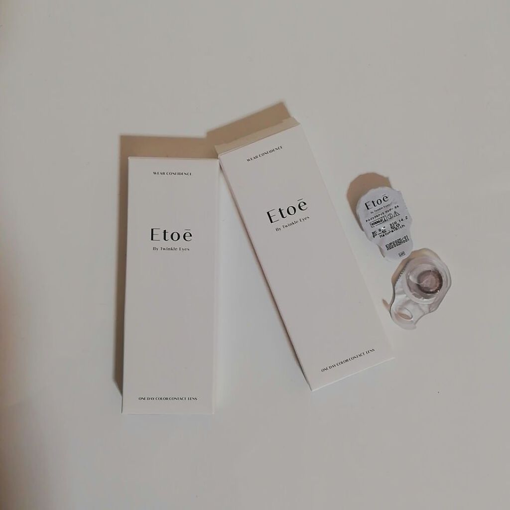 1day Etoē /Etoe By Twinkle Eyes/ワンデー(1DAY)カラコンを使ったクチコミ(1枚目)