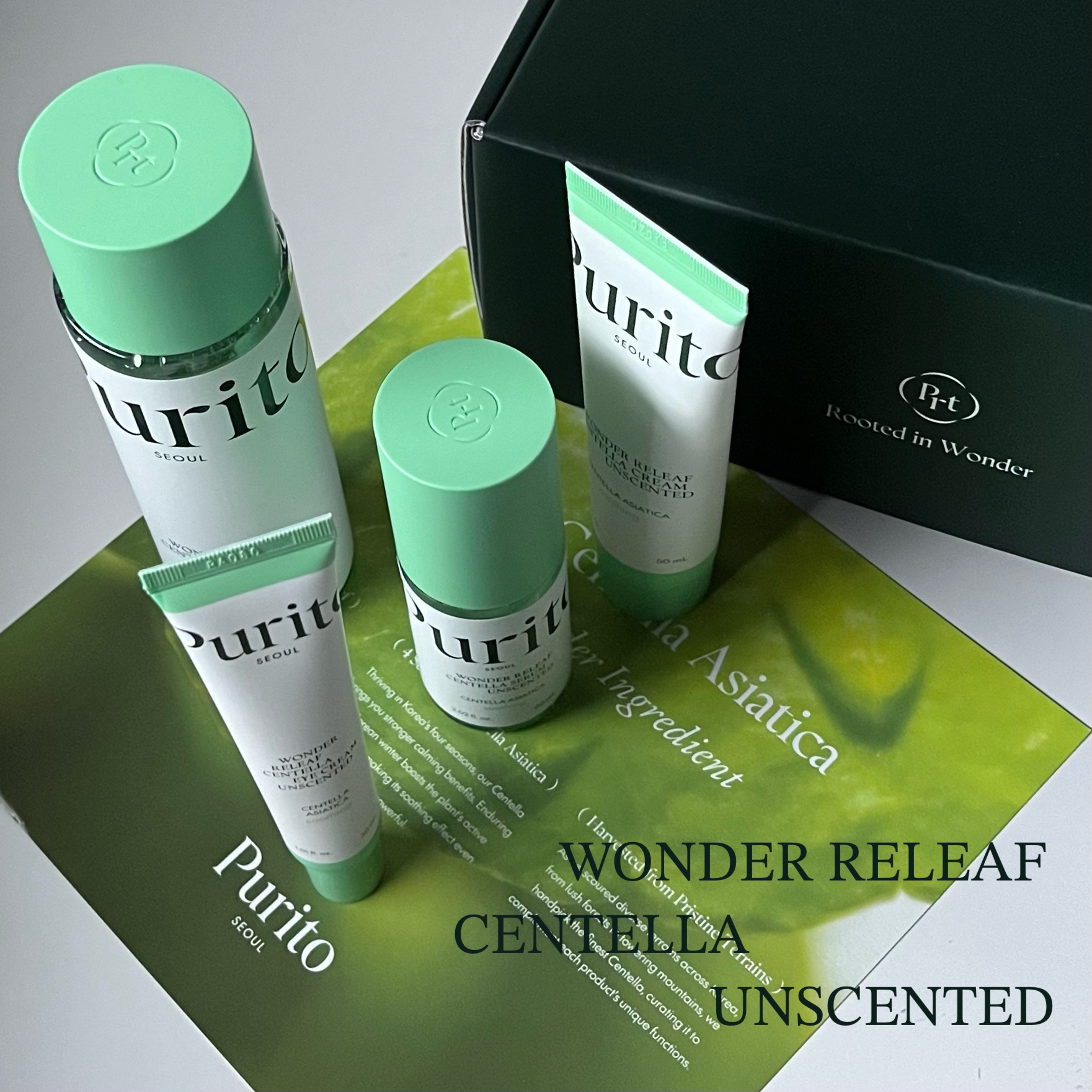 ワンダーリリーフ センテラ トナー アンセンティド/Purito Seoul/化粧水を使ったクチコミ（1枚目）