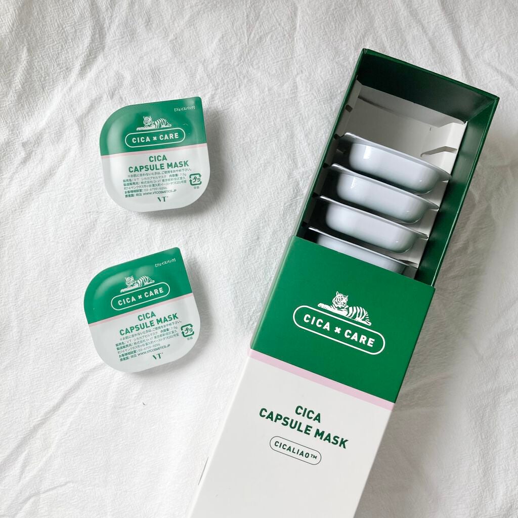 CICA カプセルマスク/VT/洗い流すパック・マスクを使ったクチコミ(2枚目)