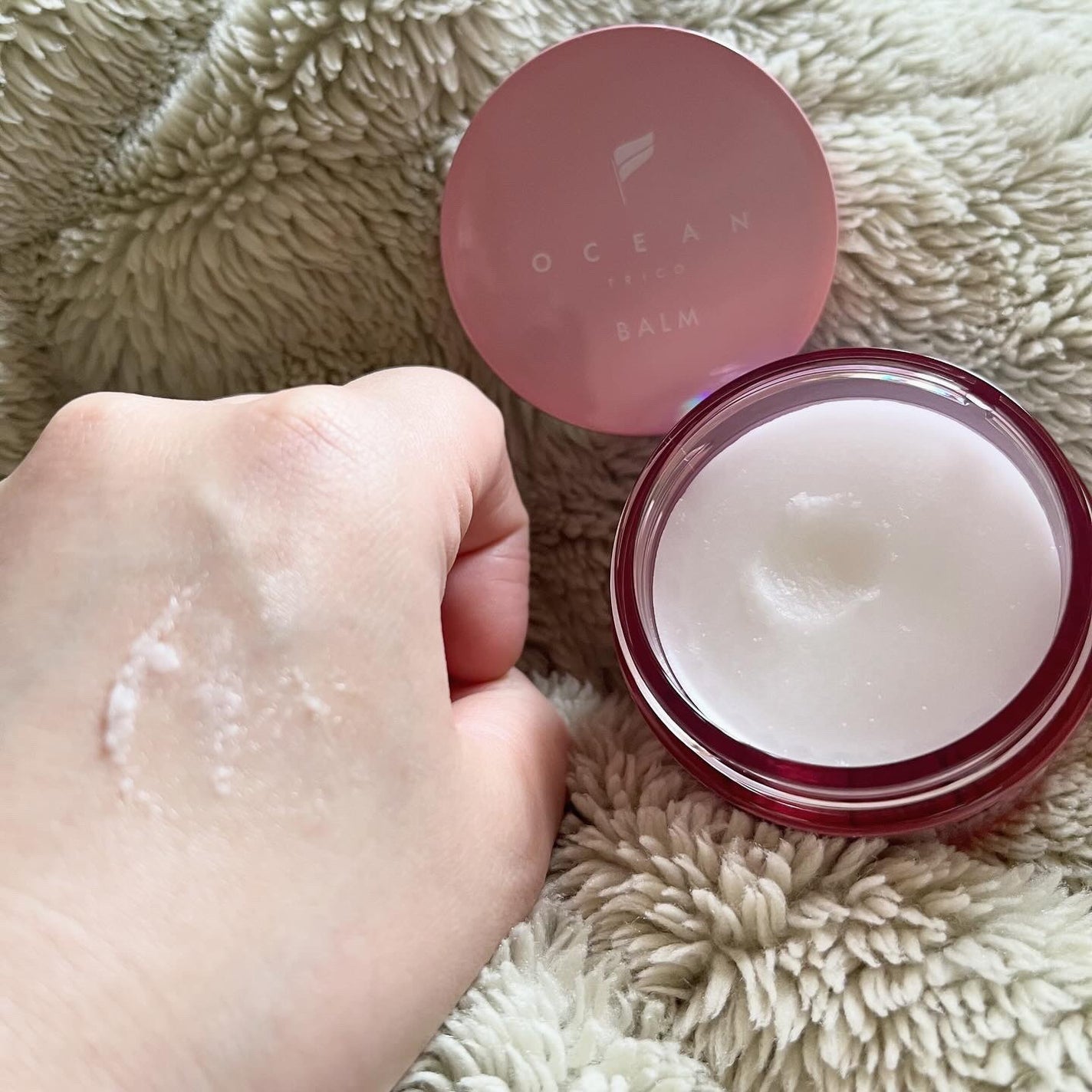 オーシャントリコ ヘアスタイリング バーム クリーンオーシャン/OCEAN TRICO/ヘアバームを使ったクチコミ(4枚目)