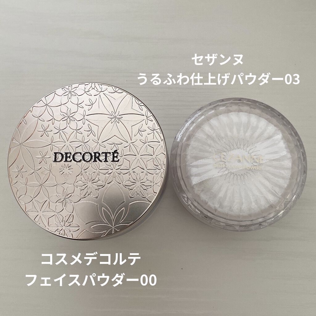 うるふわ仕上げパウダー/CEZANNE/ルースパウダーを使ったクチコミ（2枚目）