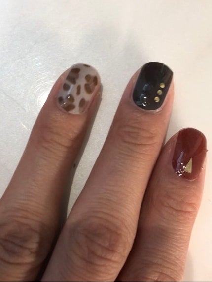 ジェルネイルシール/キャンドゥ/ネイルシールを使ったクチコミ(5枚目)